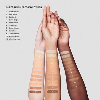 Sheer Finish Pressed Powder - Kompaktní pudr 11 g
